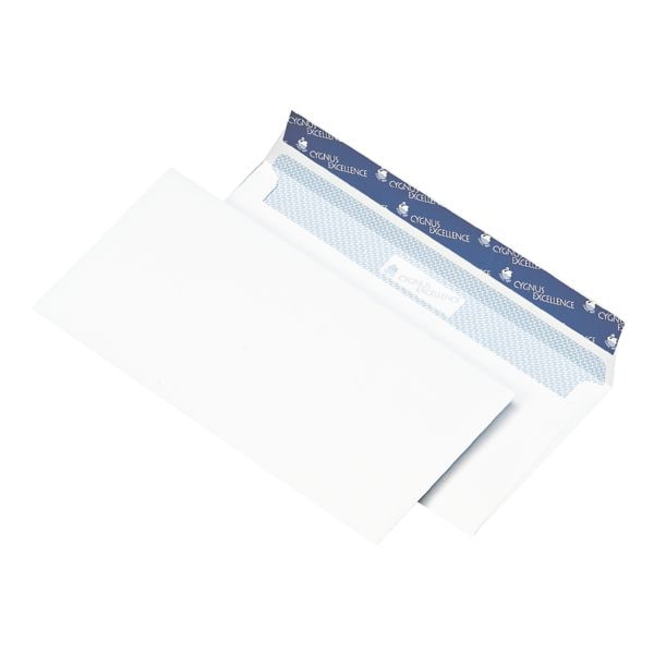 Enveloppen Mailmedia, DL 100 g/m zonder venster, zelfklevend met beschermstrip - 500 stuk(s)