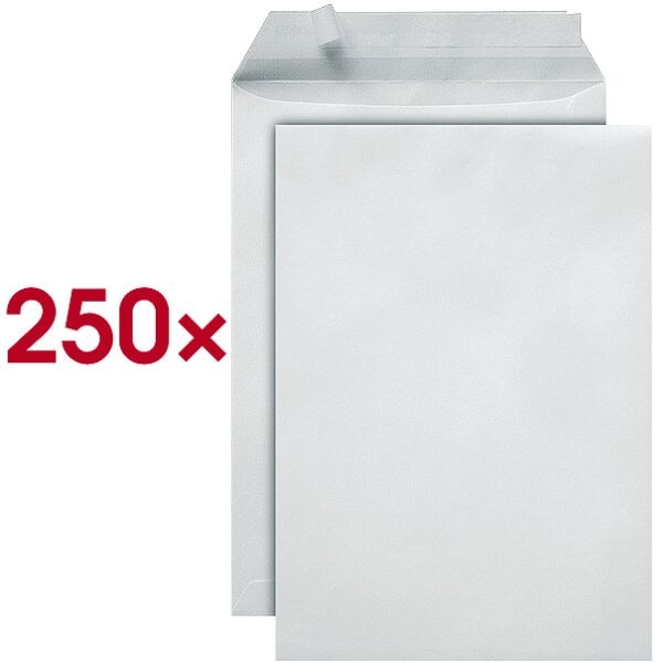 250 zak-envelop, B4 zonder venster