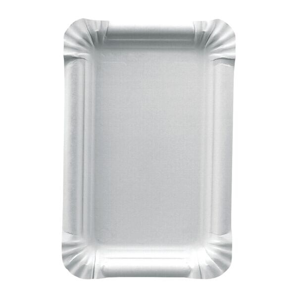 Papstar Pak met 25 wegwerp borden pure  van karton van nieuwe vezels 13x20 cm