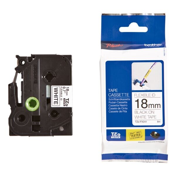 Brother TZe-labeltape TZe-FX641 - 18 mm x 8 m