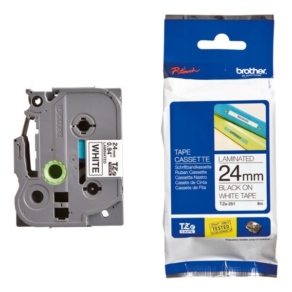 Brother TZe-labeltape 24 mm x 8 m