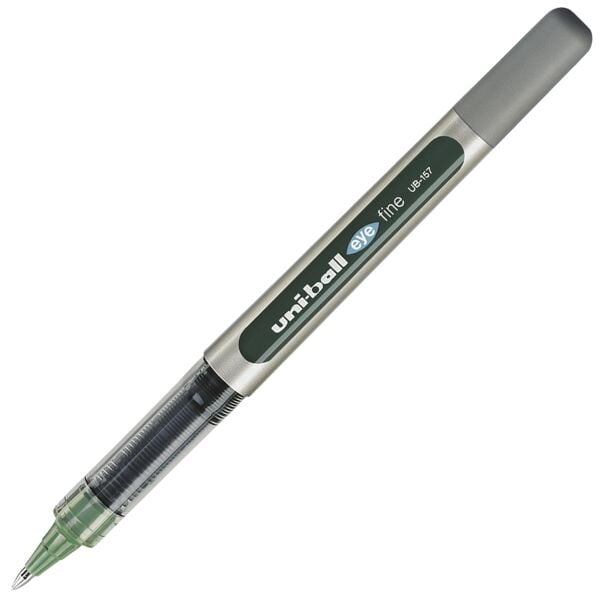 Rollerbalpen uni-ball eye fine documentecht (zwart / blauw / rood)
