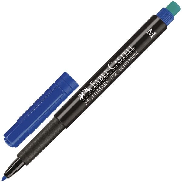 Faber-Castell permanente marker Multimark 1525 M - ronde punt, Lijndikte 1,0 mm