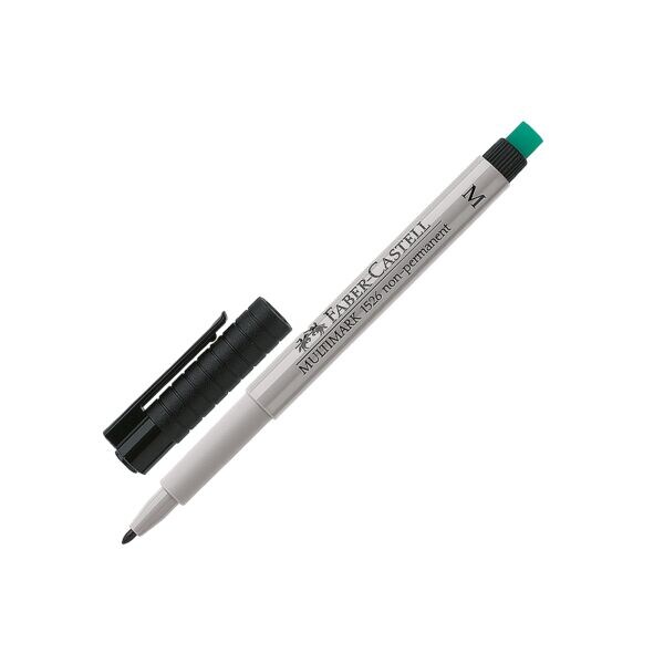 Faber-Castell Universele stift Multimark 1526 M non-permanent - ronde punt, Lijndikte 1  - 1,0 mm