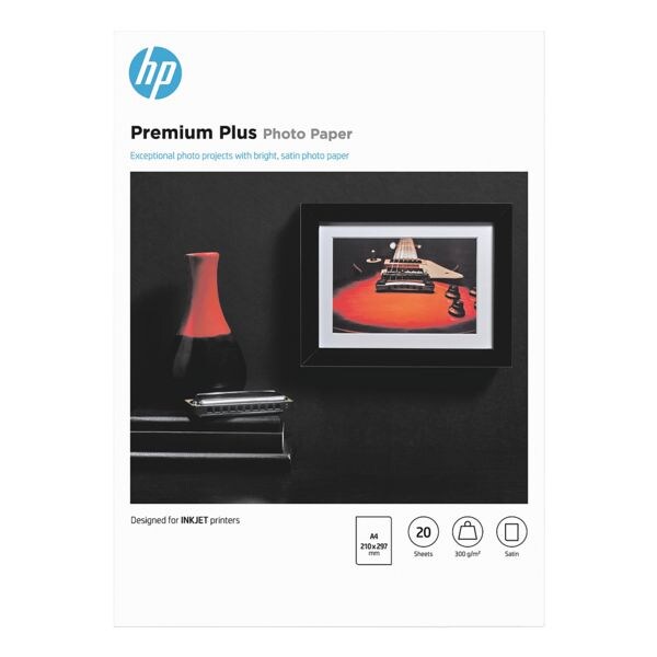 HP Fotopapier �HP premium plus photo paper CR673A� A4 20 bladen