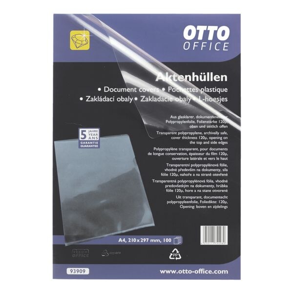 OTTO Office Premium Pak met 100 insteekhoesjes Premium - glashelder