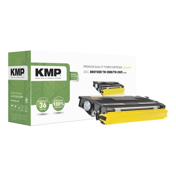 KMP Toner vervangt Brother TN-2000