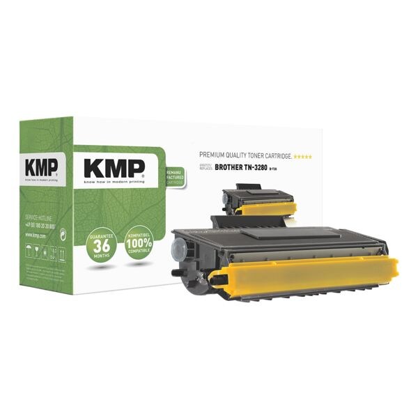 KMP Toner vervangt Brother TN-3280