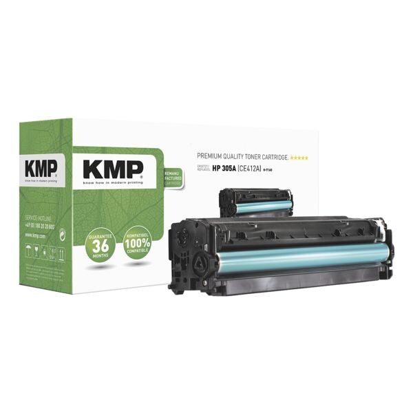 KMP Toner vervangt  HP CE412A 305A