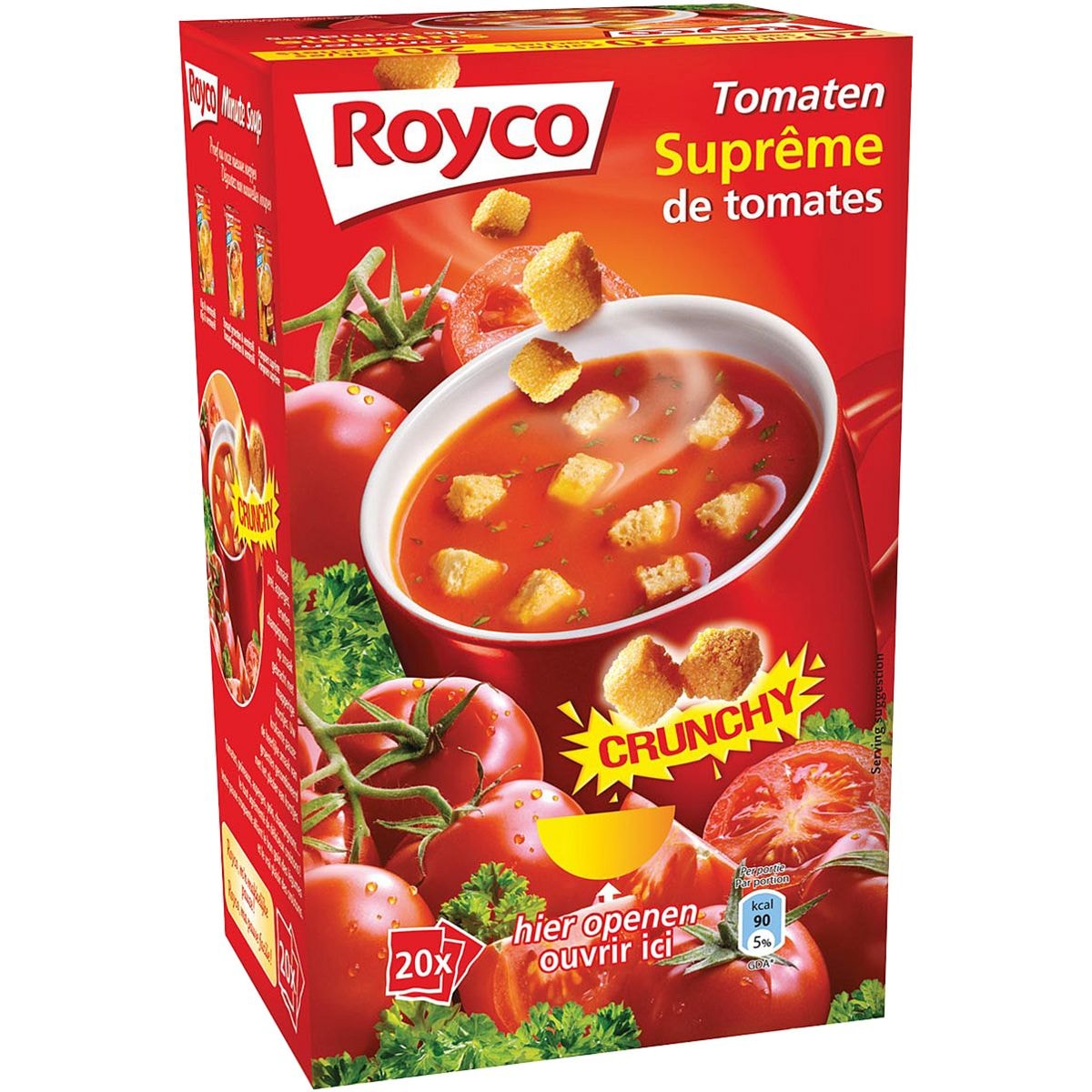 ROYCO Soupe  la tomate avec crotons  Minute Soup 