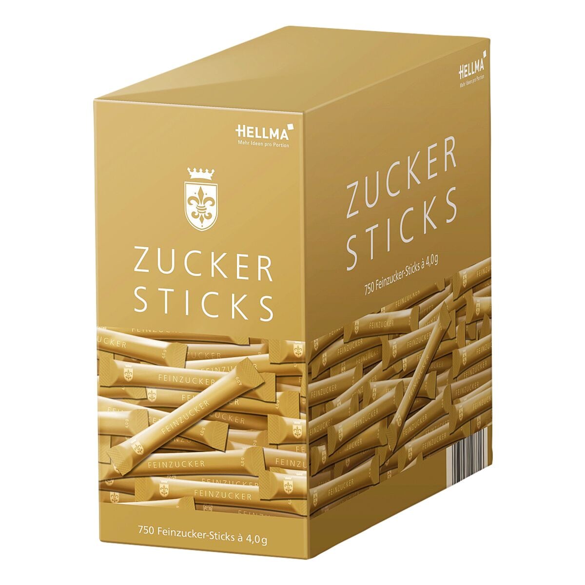Hellma Sticks de sucre  Feinzucker  750 portions