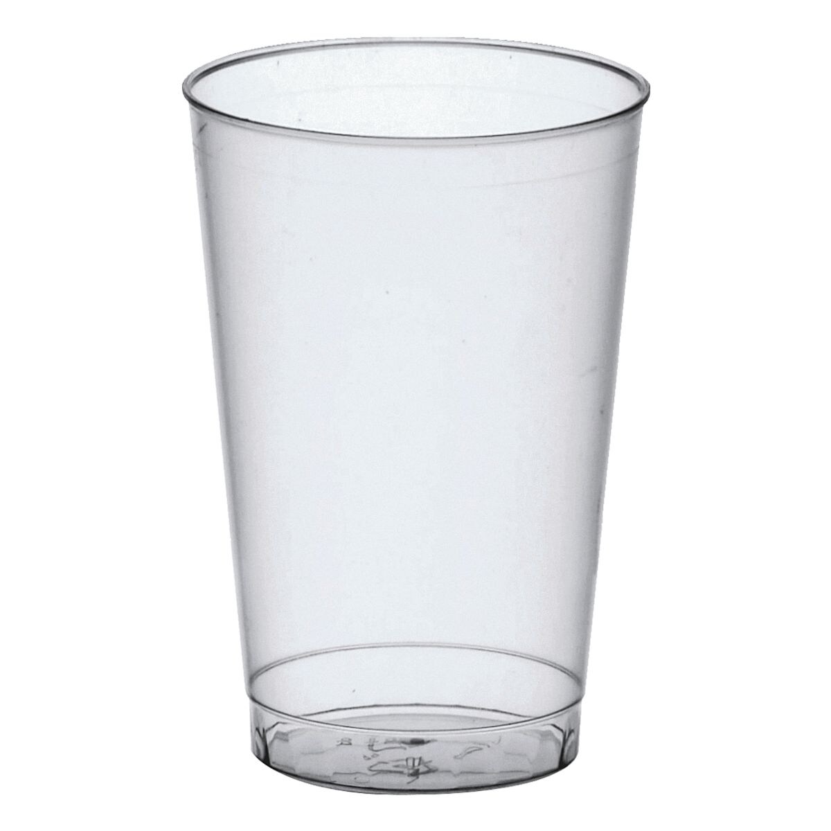 Papstar Lot de 25 gobelets PP 0,3 L transparents réutilisables