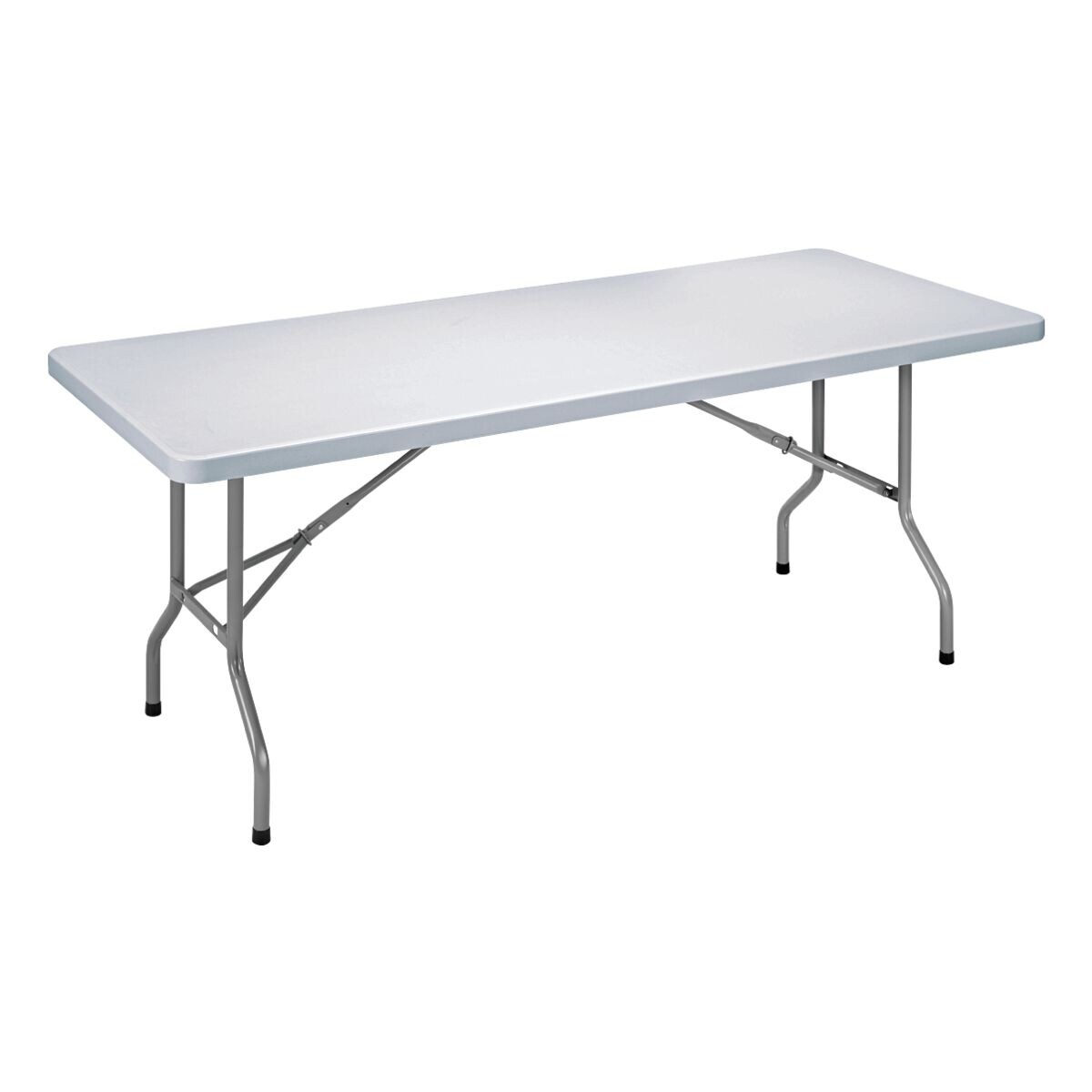 SODEMATUB table pliante table pliante 183 cm, pliable argent