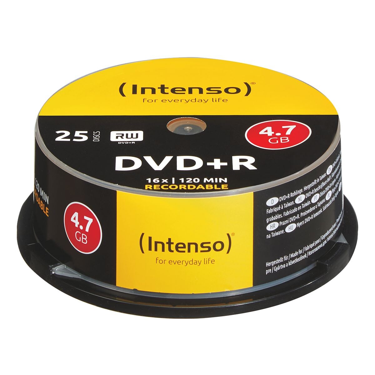 Intenso DVD vierges  DVD+R  25 pices