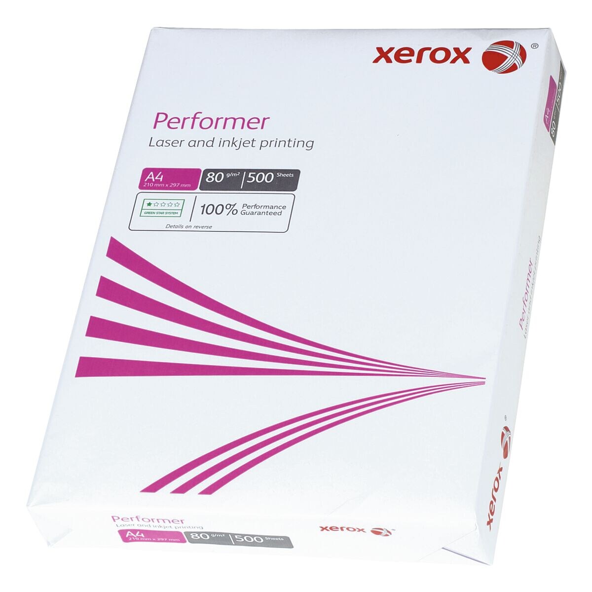 Papier photocopieur A4 Xerox Performer - 500 feuilles au total, 80g/m