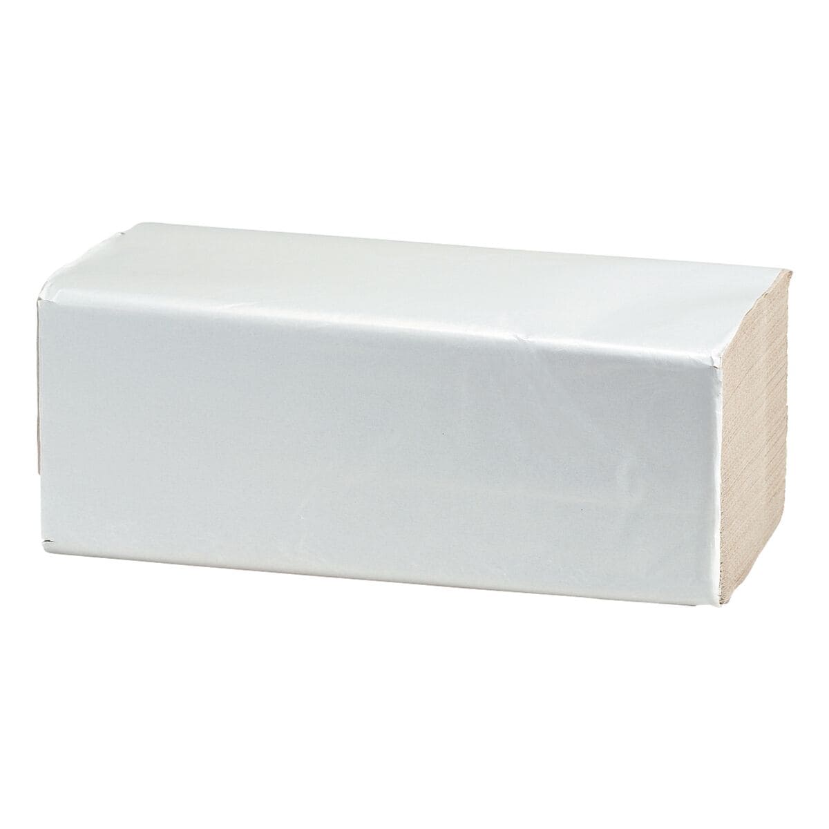 Essuie-mains en papier OTTO Office Budget simple paisseur, blanc nature, 25 cm x 23 cm de Papier recycl avec pliage en Z - 5000 feuilles au total