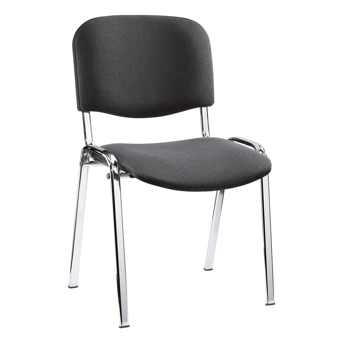 Nowy Styl Lot de 4 chaises empilables  ISO 4L  pitement chrom