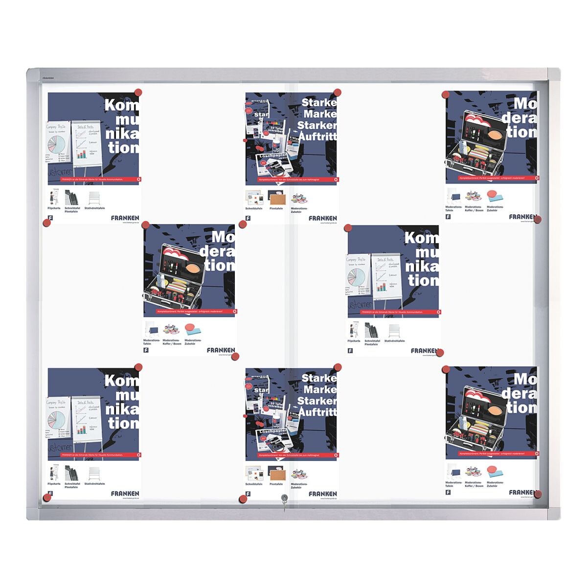 Franken Vitrine à portes coulissantes « PRO SK6115 »
