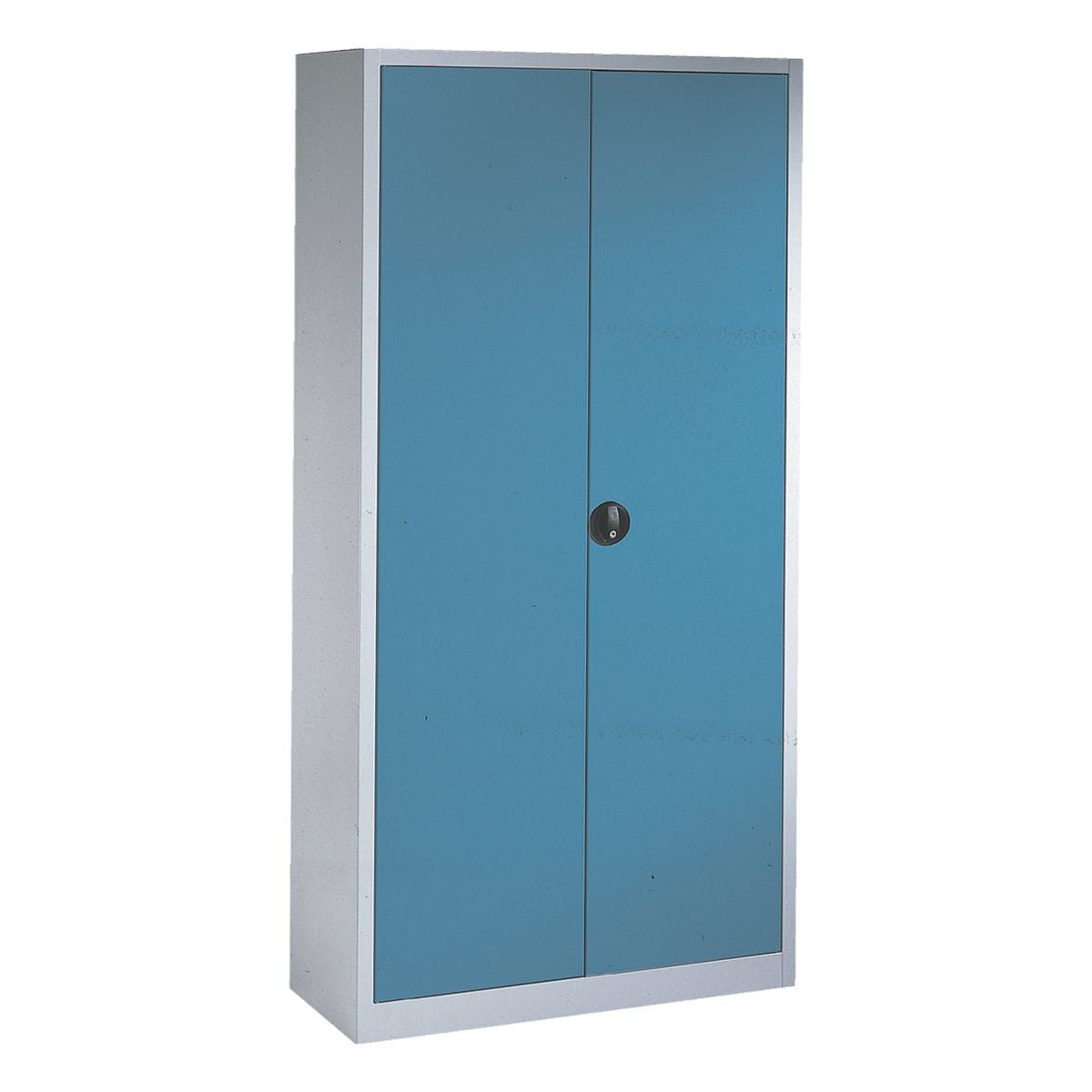 CP Armoire en acier armoire  portes battantes verrouillable, 100 x 195 cm