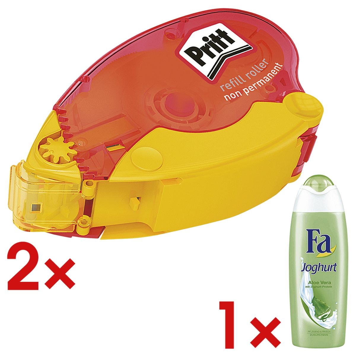 Pritt roller de colle rechargeable permanent 8,4 mm x 16 m Pritt