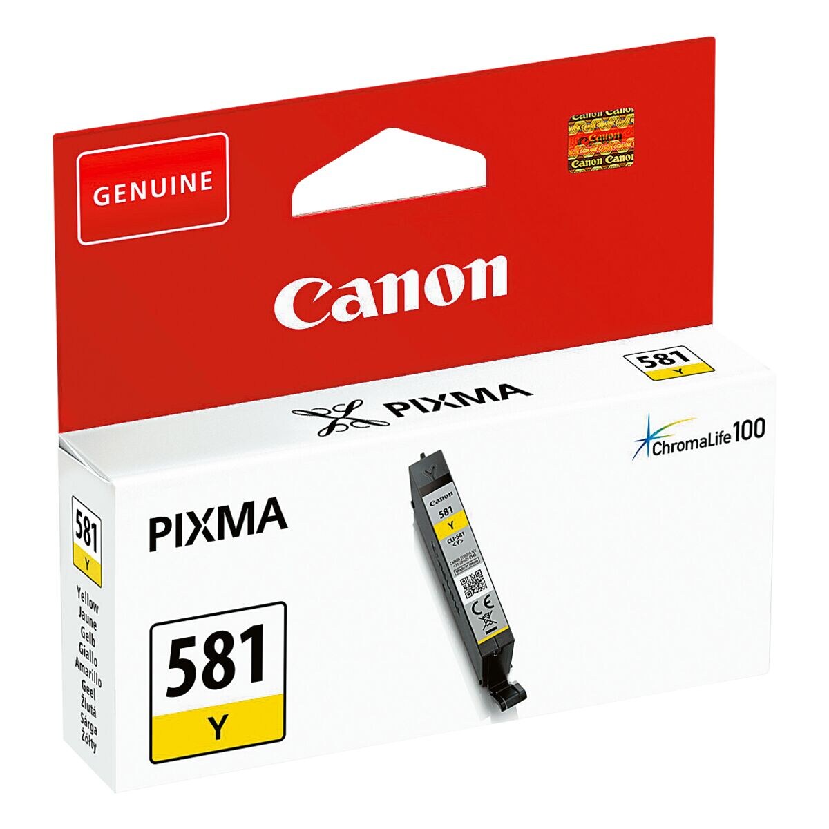 Canon Cartouche jet d'encre « CLI-581 Y »