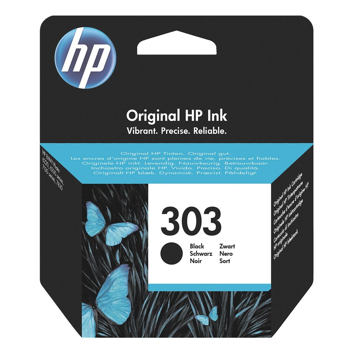HP cartouche d'encre HP 303, noir - T6N02AE