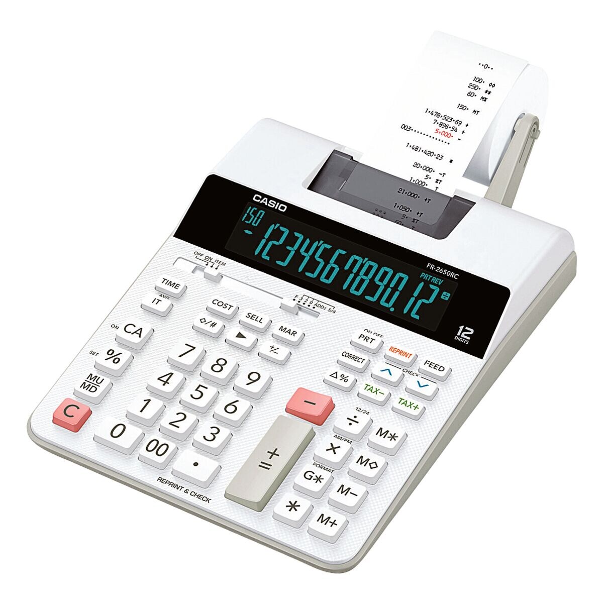 CASIO Calculatrice imprimante « FR-2650RC »