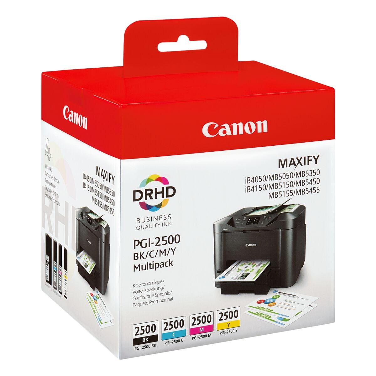 Canon Cartouche jet d'encre « PGI-2500 BK/C/M/Y »