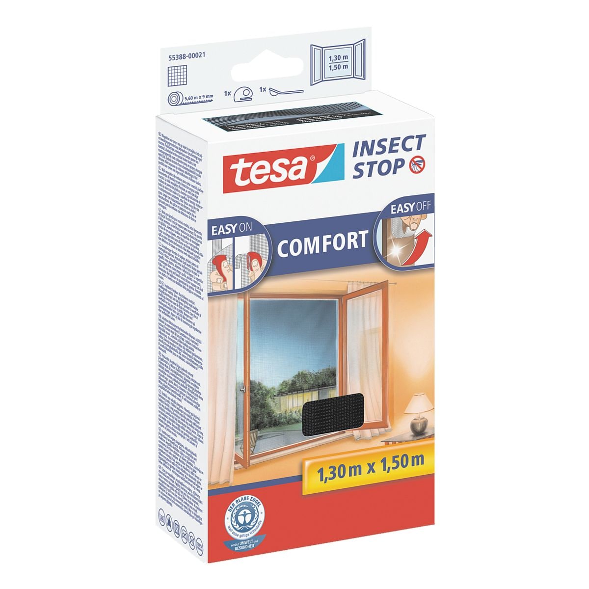 tesa Moustiquaire « Insect Stop COMFORT » 55388 pour fenêtre