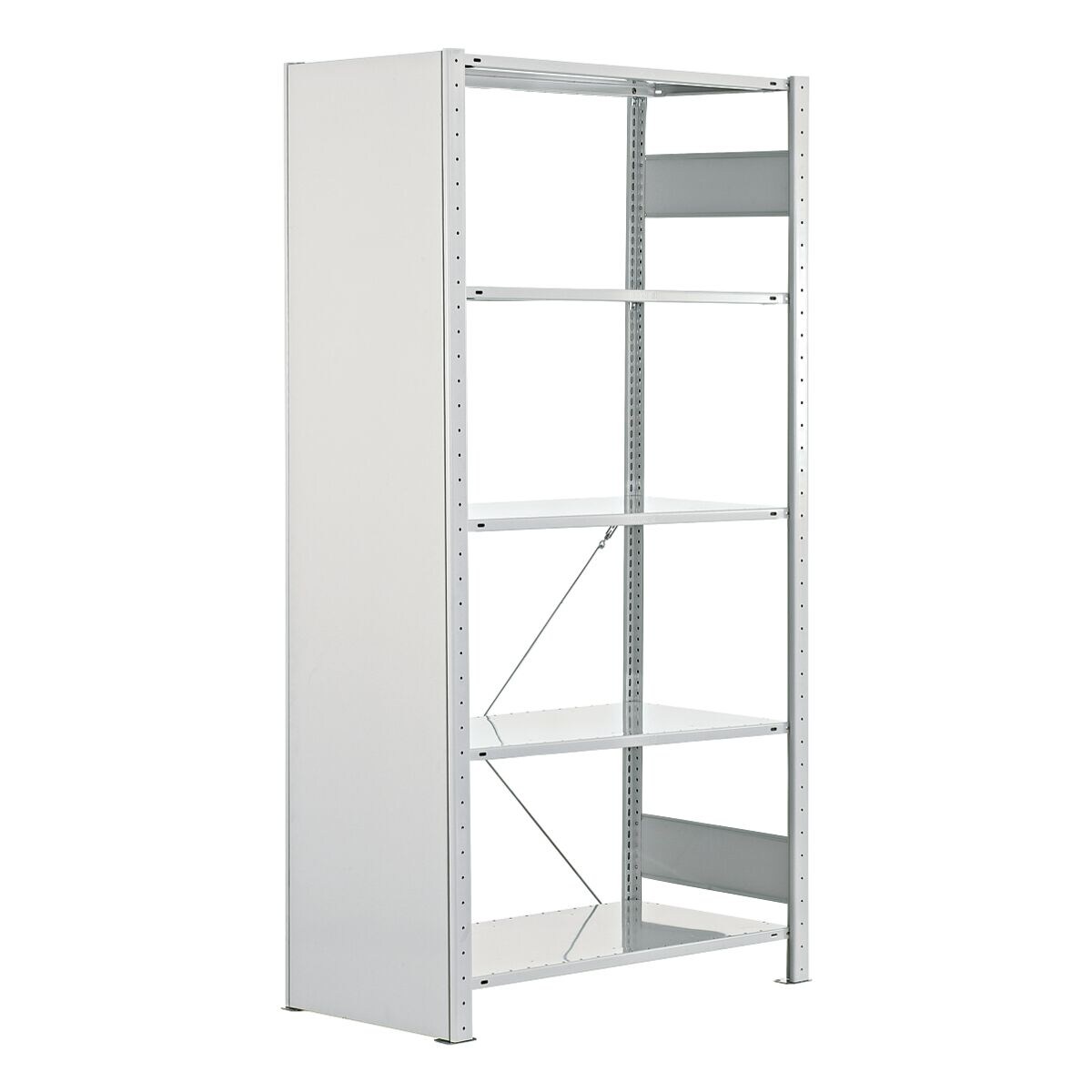 SCHULTE Lagertechnik Cache latéral en tôle massive pour « Multiplus » 60 x 125 cm