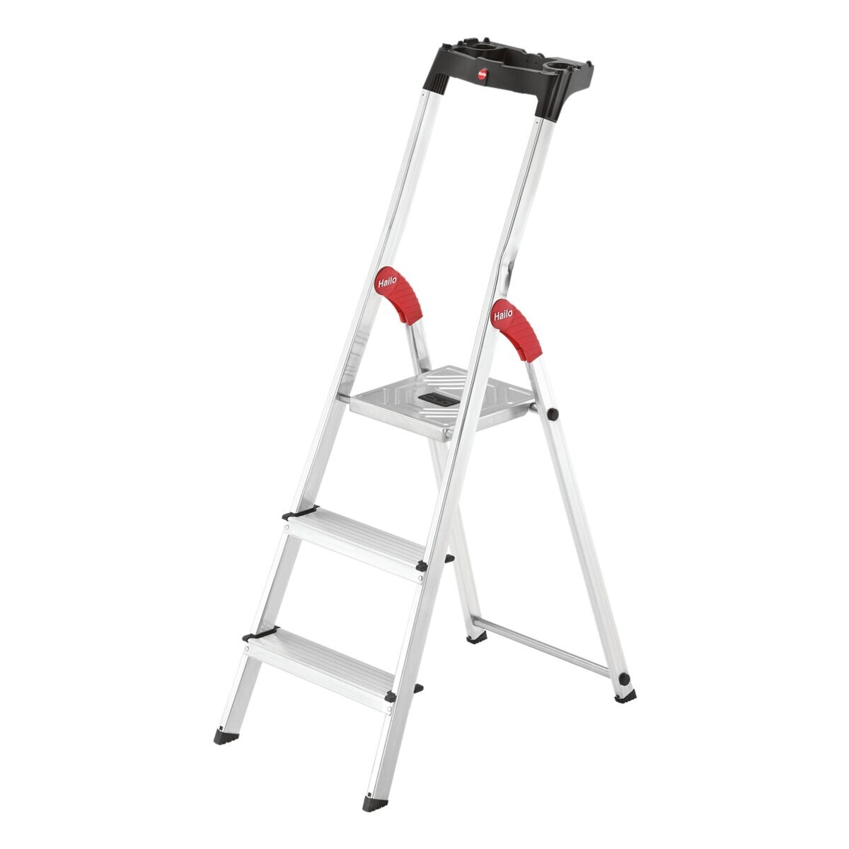 Hailo Escabeau alu « L60 StandardLine » 3 marches