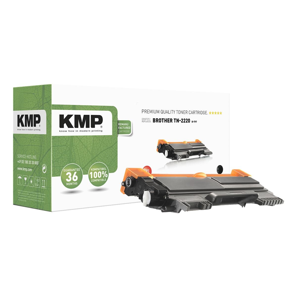 KMP Toner équivalent Brother « TN-2220 »