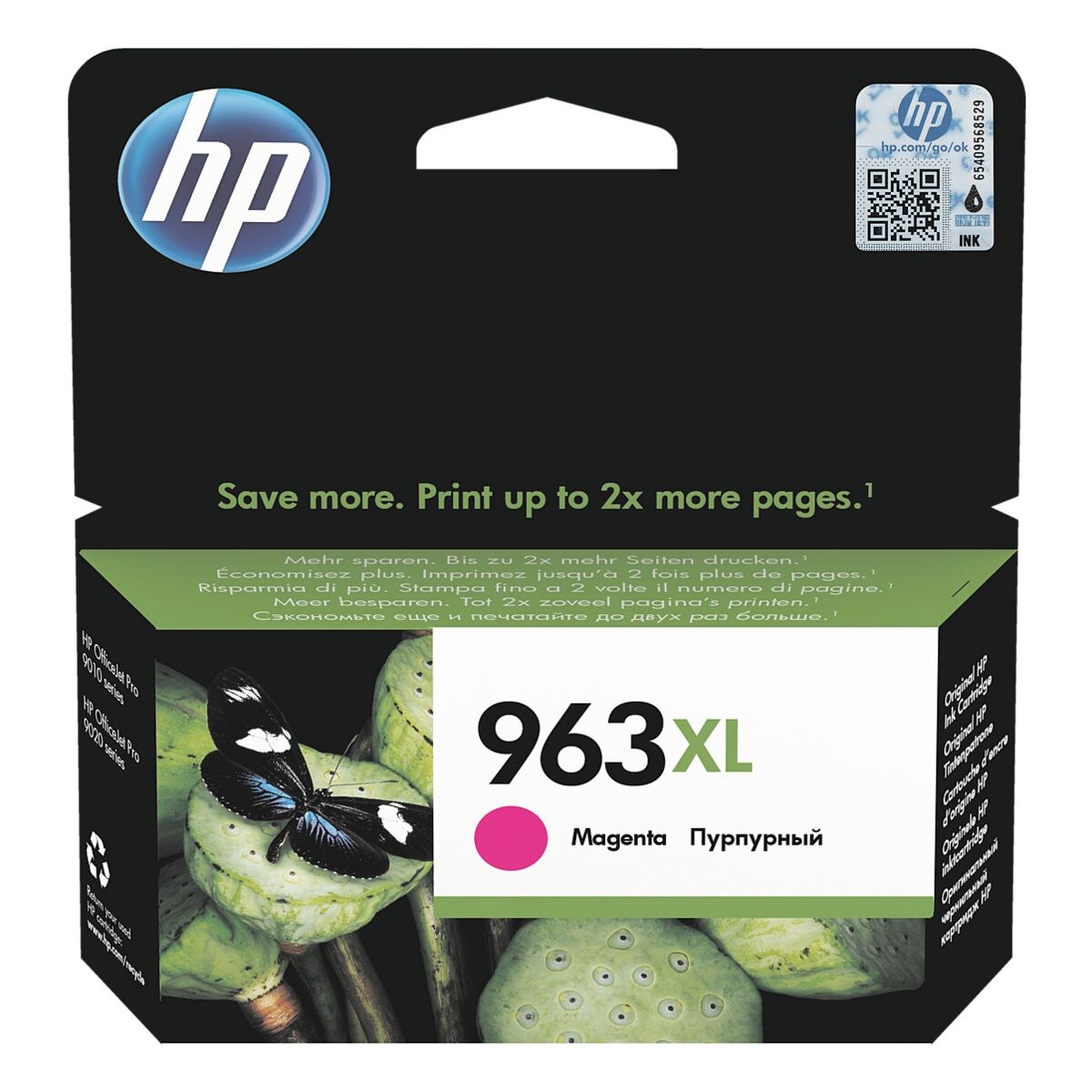 HP Cartouche jet d'encre HP 963XL, magenta - 3JA28AE