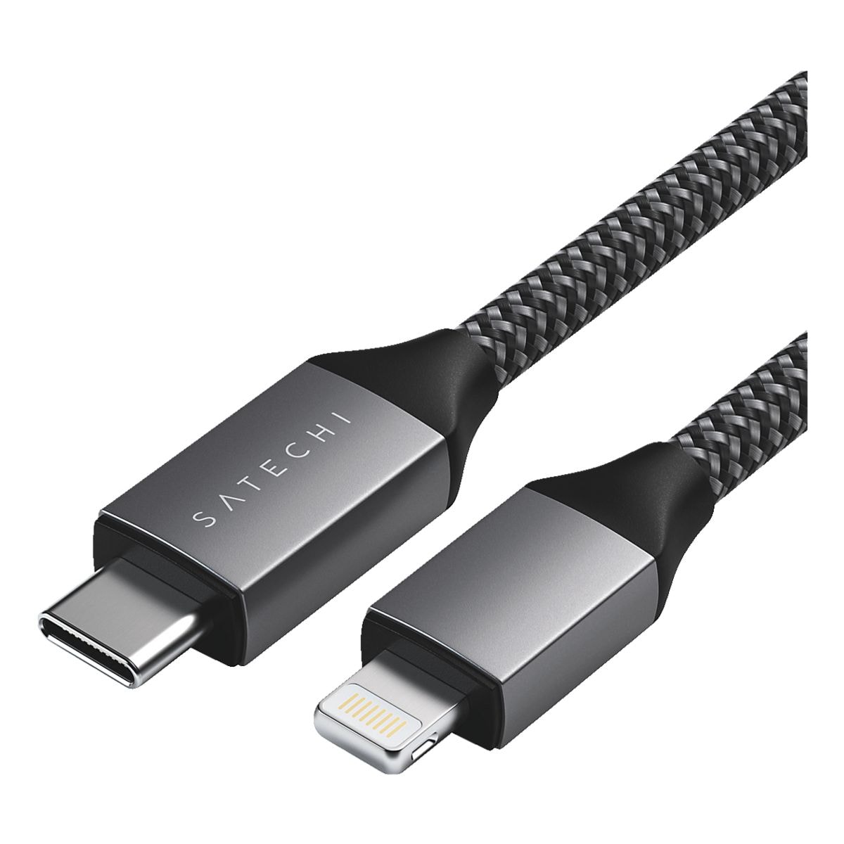 Satechi USB-C sur cble d'clairage 1,8 m, gris sidral