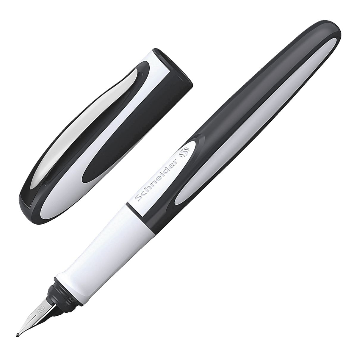Schneider Ray stylo-plume Epaisseur de trait M+ plume en acier inoxydable et iridium
