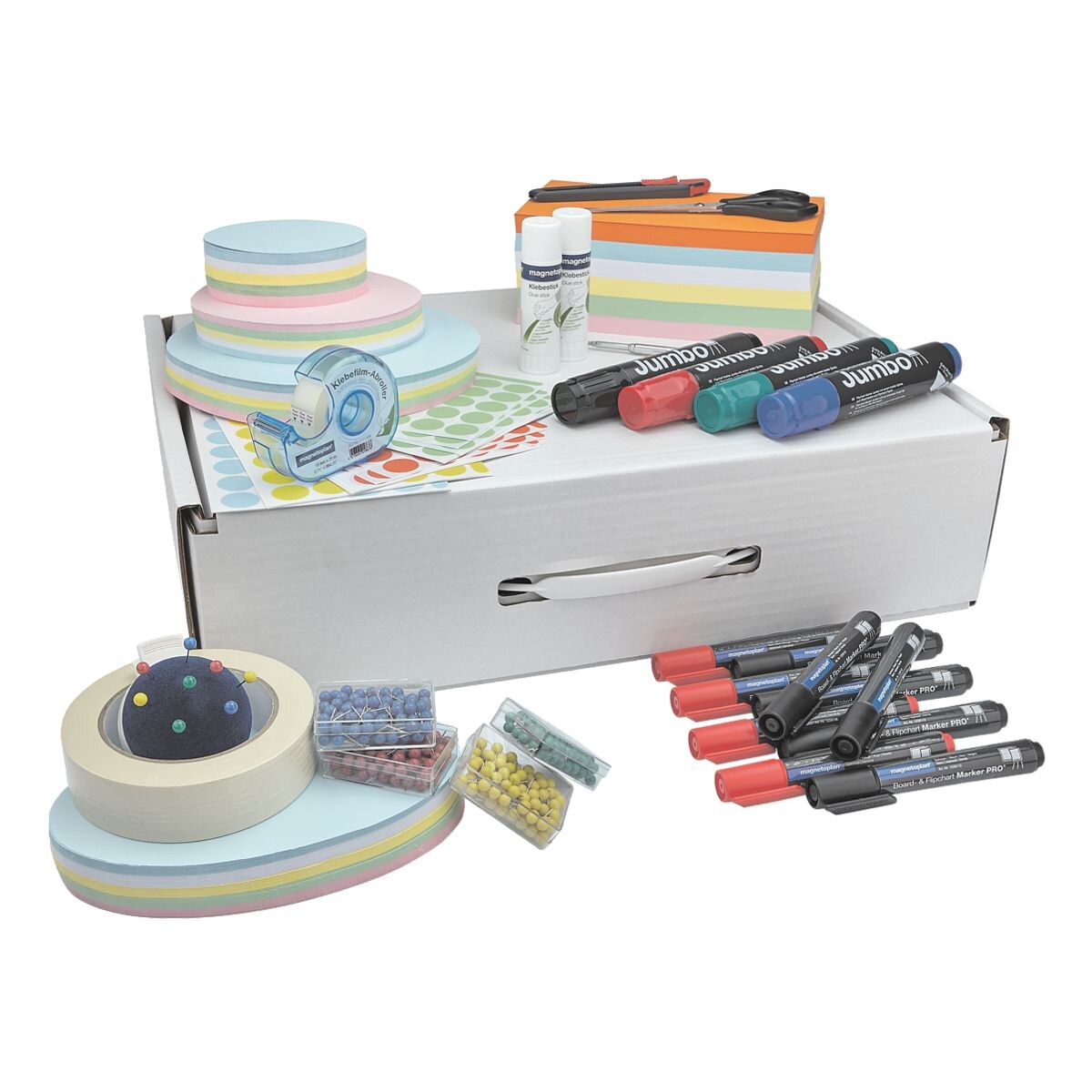 Magnetoplan Valise de présentation « Trainer Basis Set » 11000