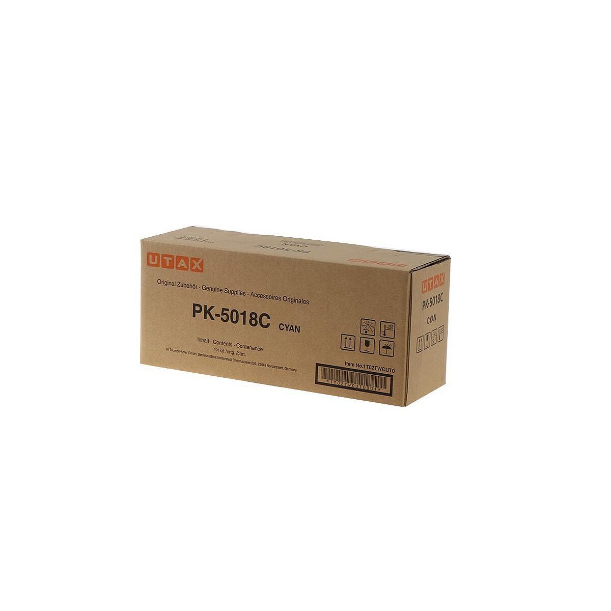 Utax Toner « PK-5018C » 1T02TWCUT0