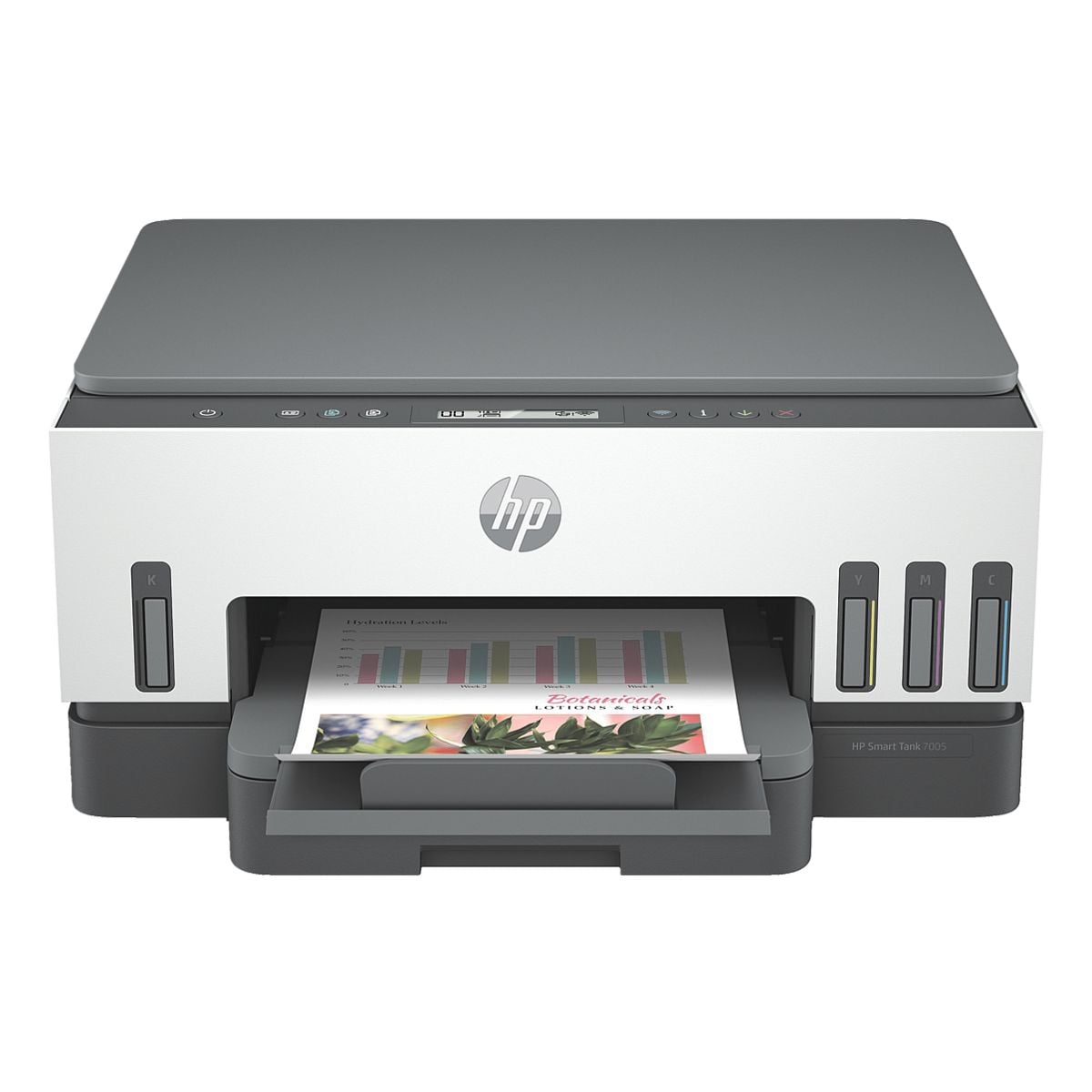 HP Smart Tank 7005 All-in-One Imprimante multifonction, A4 imprimante jet d’encre couleur avec WLAN - compatible avec HP Instant Ink