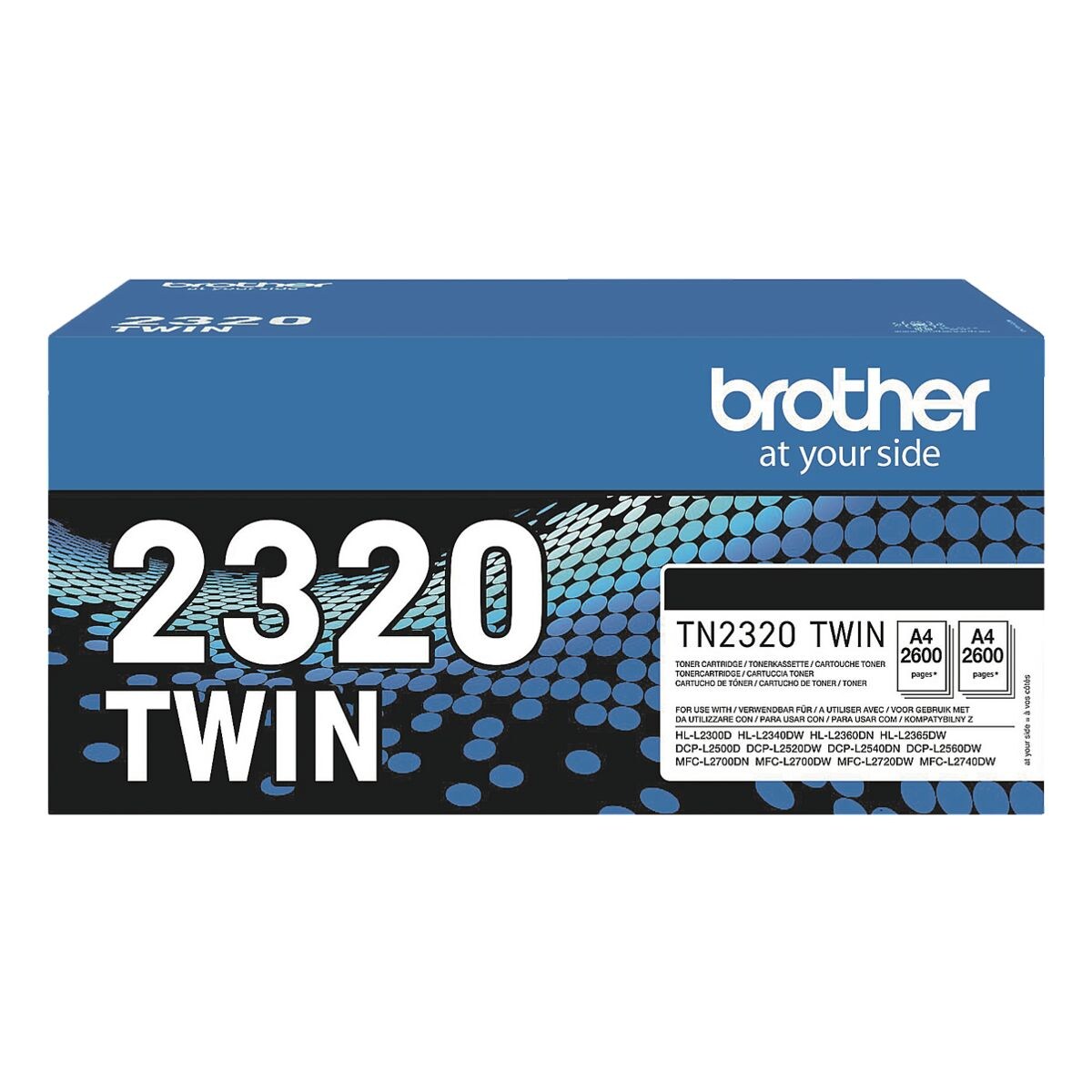 Brother Paquet de deux toners « TN-2320 »