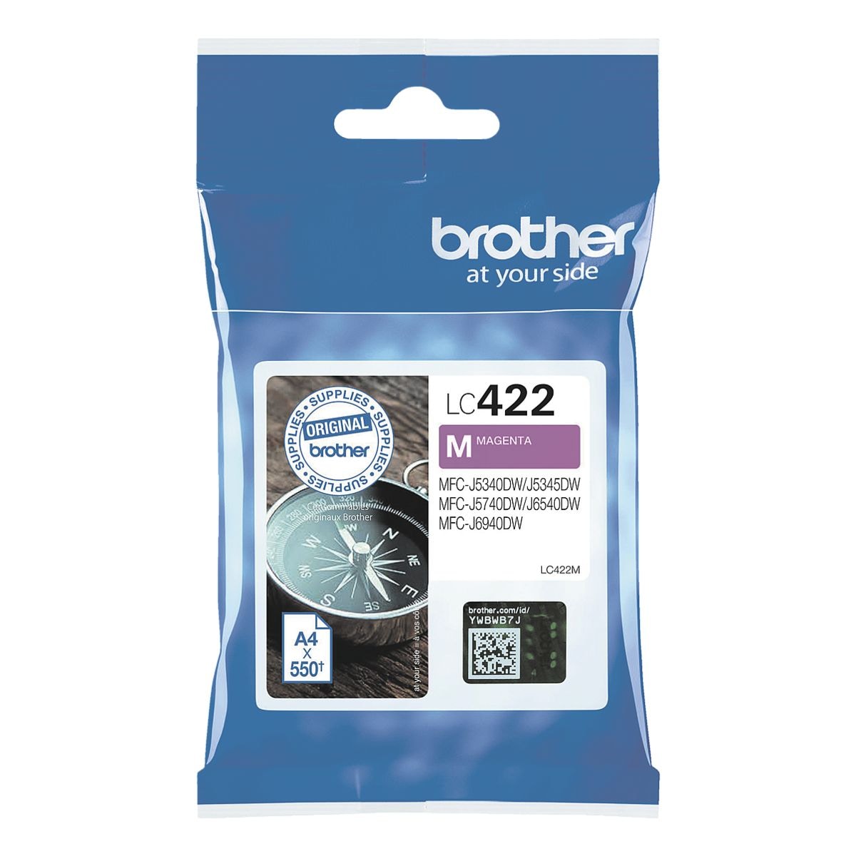 Brother Cartouche d'encre « LC-422M »