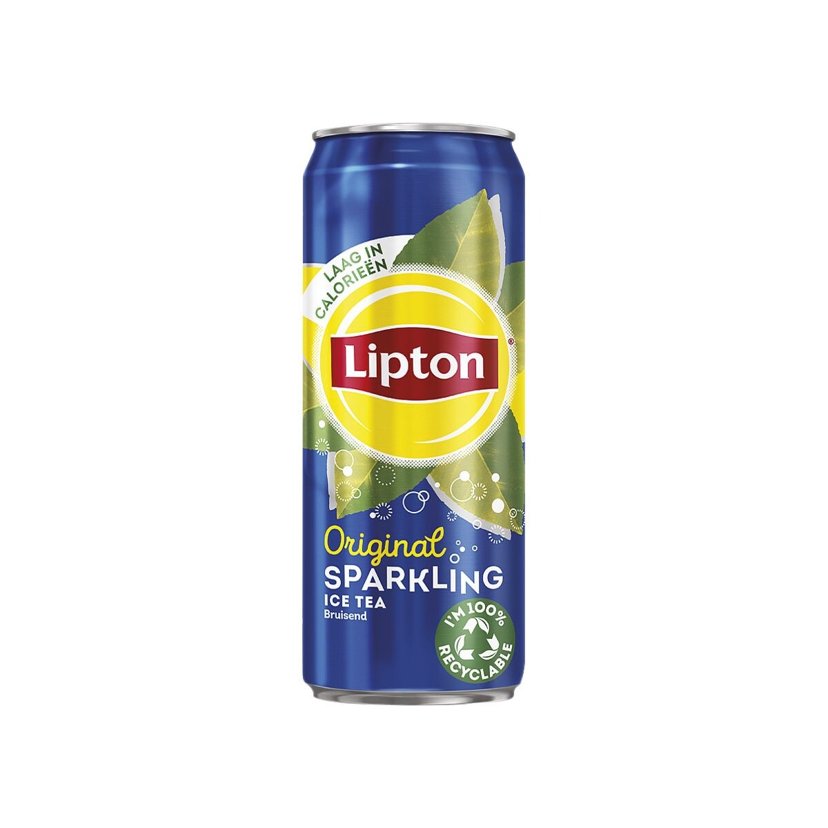 Lipton Paquet de 24 ths glacs  Original Sparkling  330 ml canettes Sleek