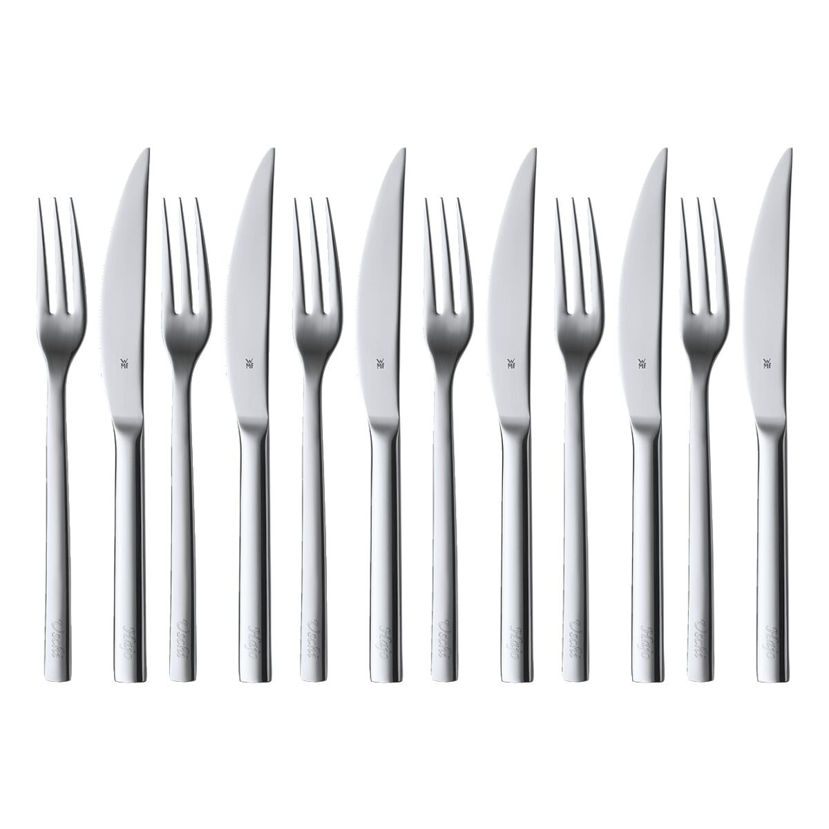 WMF Couverts à steak « Nuova » 12 pièces