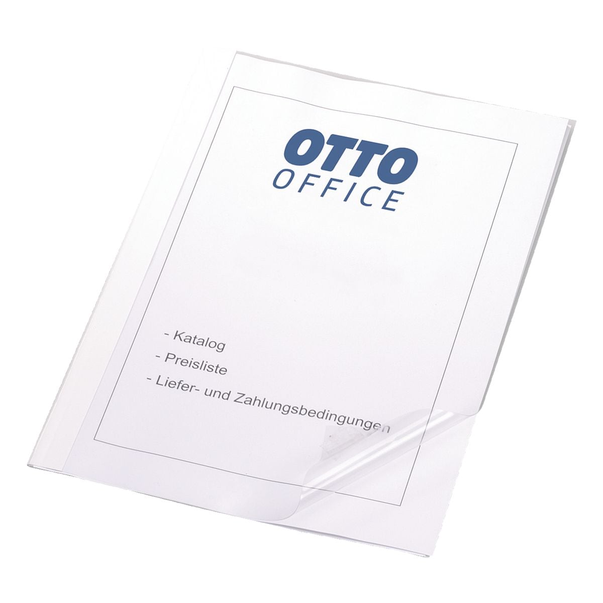 OTTO Office 100 couvertures pour thermoreliure jusqu' 15 feuilles