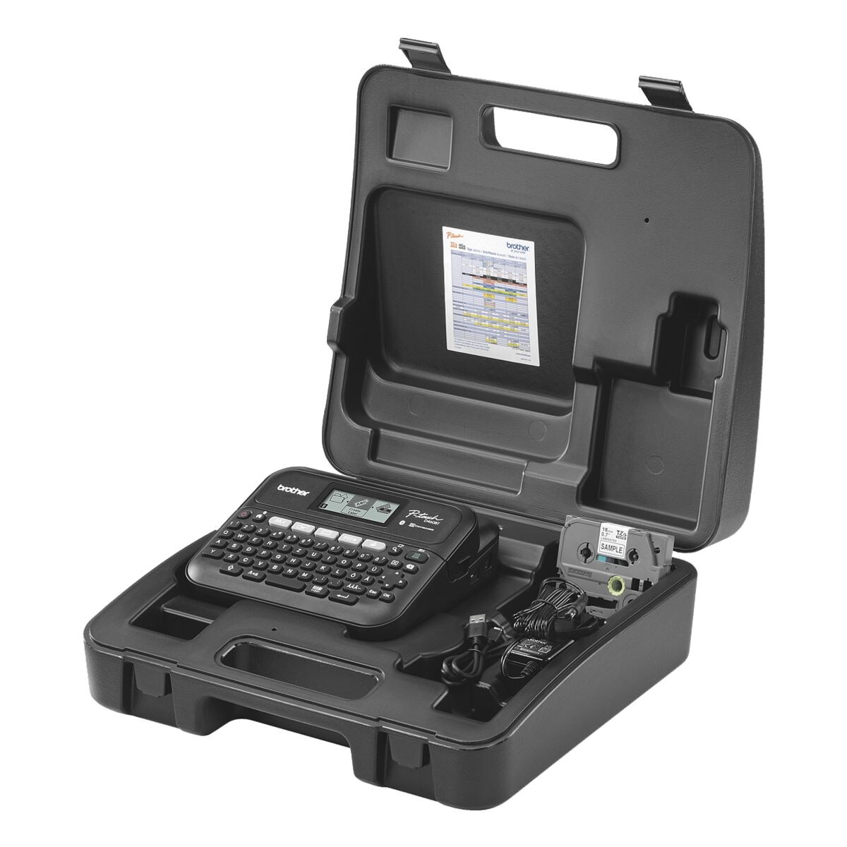 Brother PT-D460BTVP titreuse avec valise de transport