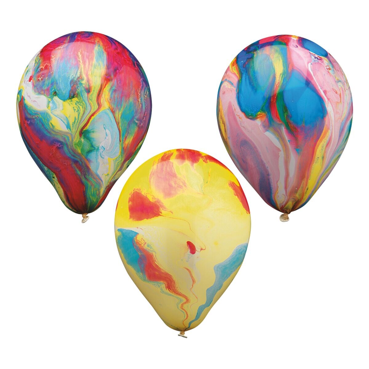 Papstar Paquet de 8 ballons  Multicolour 