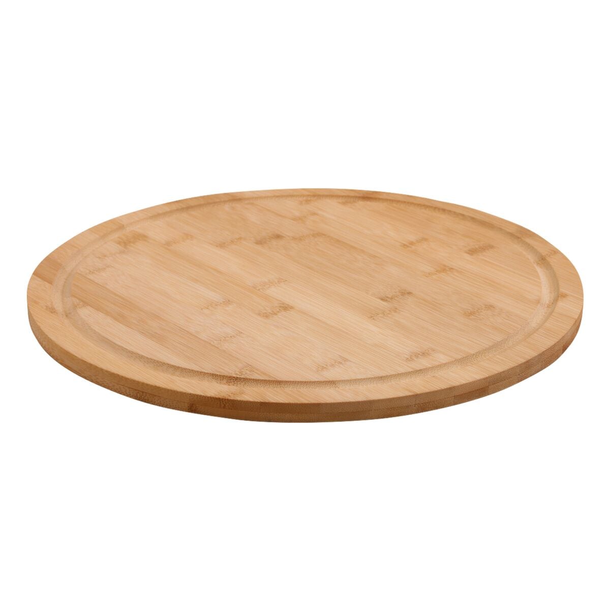 Gerso Planche à découper ronde en bambou
