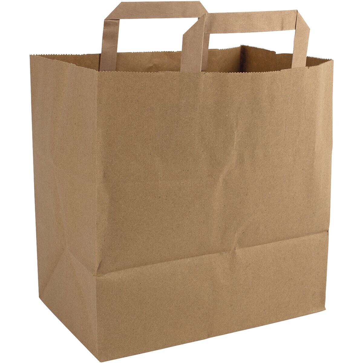 Lot de 250 sacs papier 32 x 22 x 28 cm brun