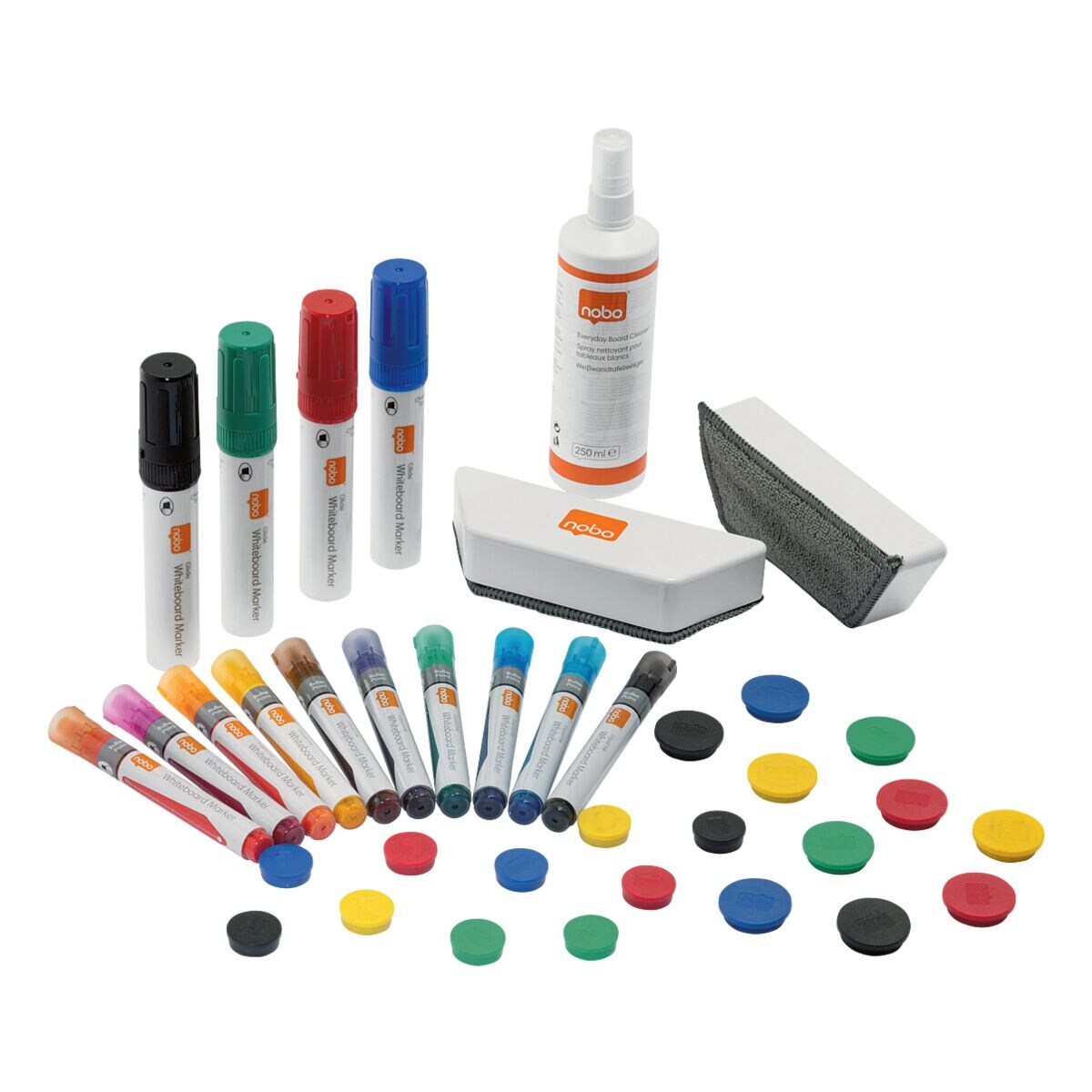 Nobo Kit de démarrage pour tableau blanc pour système Move & Meet