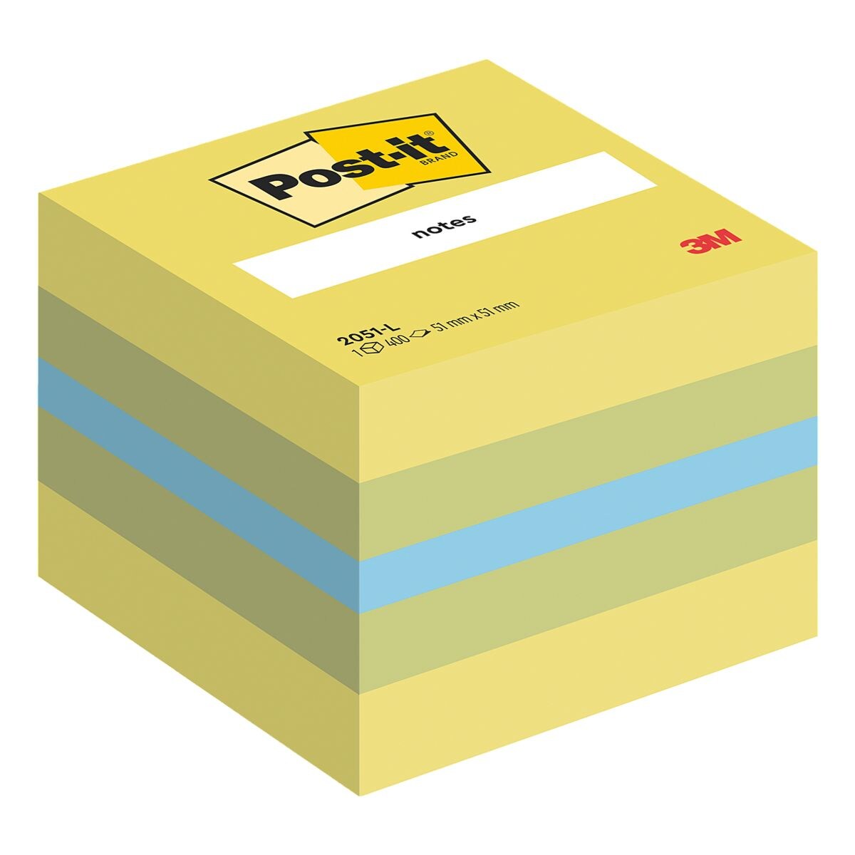 Post-it Notes Bloc notes repositionnables « mini bloc vert citron »