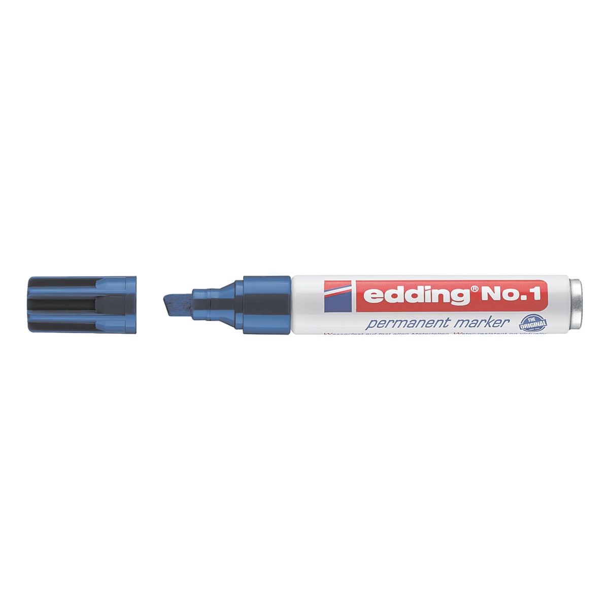 edding marqueur indlbile n1 - pointe biseaute, Epaisseur de trait 1,0  - 5,0 mm (XB)